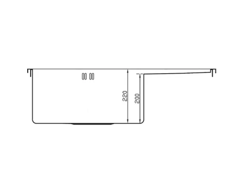 Кухонная мойка Seaman Eco Marino SMB-7851RS.B