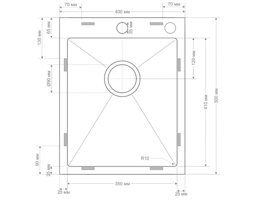 Кухонная мойка Seaman Eco Marino SMB-4050S.B