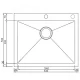 Кухонная мойка Seaman Eco Marino SMB-6151S.B