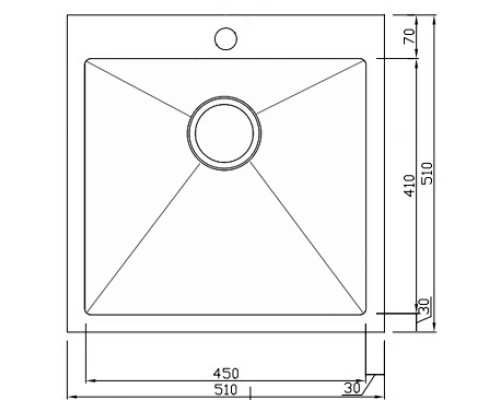 Кухонная мойка Seaman Eco Marino SMV-510.A