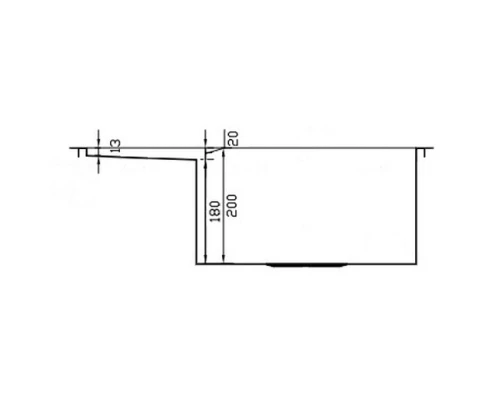 Кухонная мойка Seaman Eco Marino SMV-Z-860L.B