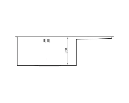 Кухонная мойка Seaman Eco Marino SMV-Z-860R.A