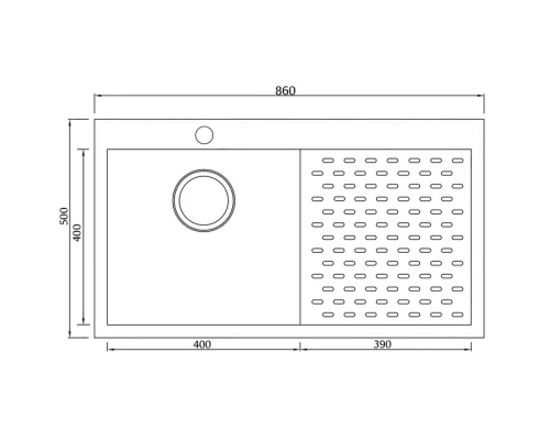 Кухонная мойка Seaman Eco Marino SMV-Z-860PR.A