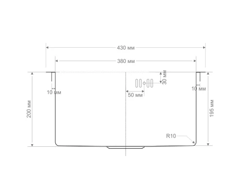 Кухонная мойка Seaman Eco Bremen SBO-4345.A