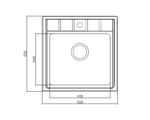 Кухонная мойка Seaman Eco Roma SMR-5050A.A