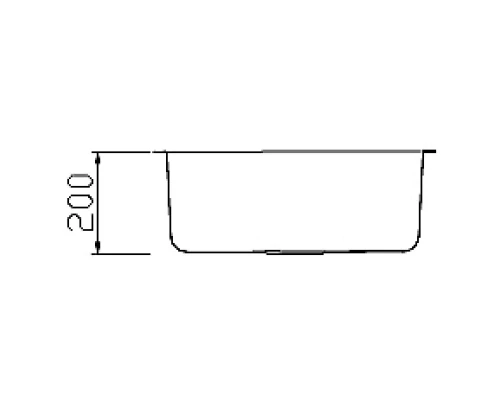 Кухонная мойка Seaman Eco Roma SMR-5444A.A