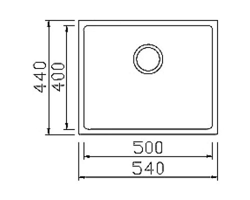 Кухонная мойка Seaman Eco Roma SMR-5444A.A