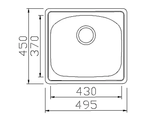 Кухонная мойка Seaman Eco Wien SWT-4945.A