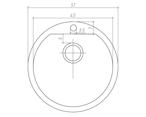 Мойка Seaman Natural Genova SMC-510V Supreme