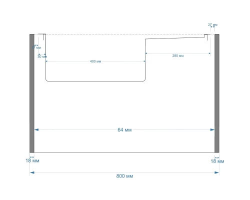 Кухонная мойка Seaman Natural Genova SMC-7146U-Antique.A
