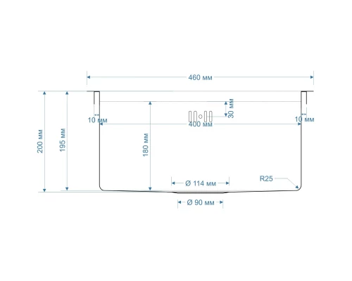 Кухонная мойка Seaman Natural Genova SMC-7146U-Antique.A