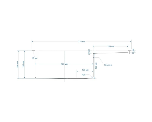Кухонная мойка Seaman Natural Genova SMC-7146U-Supreme.A
