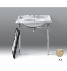 Консоль для раковины золото Simas Arcade ARCG2oro