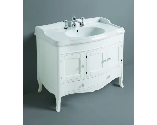 Тумба белый глянец 97 см Simas Arcade ARMC105 bi/cr