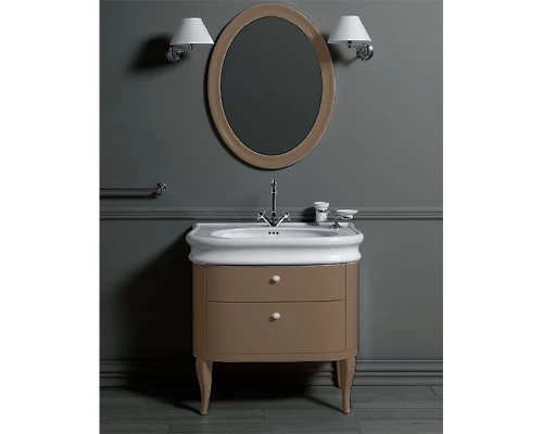 Зеркало 62 см темно-серый Simas Lante LAS1tortora