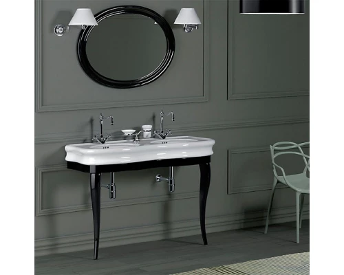 Консоль для раковины черный глянец Simas Lante LAM120nero