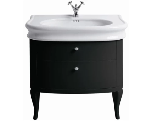 Тумба черный глянец 79,5 см Simas Lante LAM90 nero