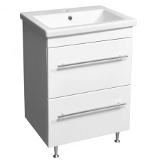 Тумба белый глянец 57 см Stella Polar Ванесса SP-00000218