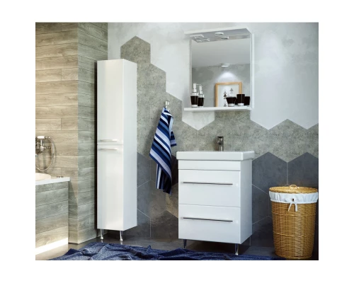 Тумба белый глянец 57 см Stella Polar Ванесса SP-00000218