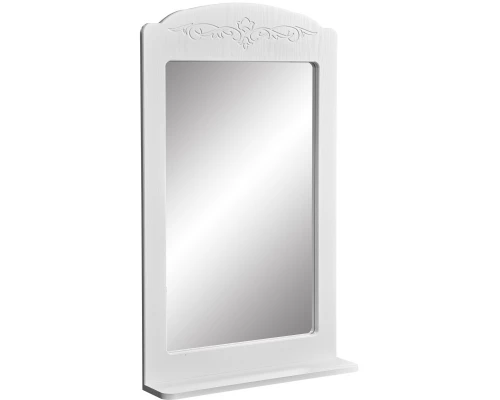 Зеркало 60x100 см белая ольха Stella Polar Кармела SP-00000188