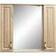 Зеркальный шкаф 90x80 см карпатская ель Stella Polar Кармела SP-00000183