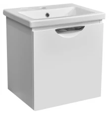 Тумба белый глянец/белый матовый 47 см Stella Polar Норина SP-00000233