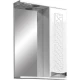 Зеркальный шкаф 50x70 см белый глянец/белый матовый Stella Polar Ванда SP-00000198