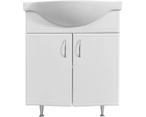 Тумба белый глянец/белый матовый 67,5 см Stella Polar Концепт SP-00000060