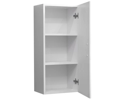 Шкаф одностворчатый подвесной 36x80 см белый глянец/белый матовый Stella Polar Концепт SP-00000138