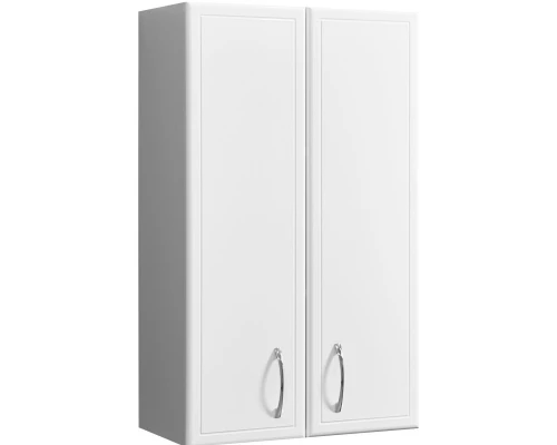 Шкаф двустворчатый подвесной 48x80 см белый глянец/белый матовый Stella Polar Концепт SP-00000139