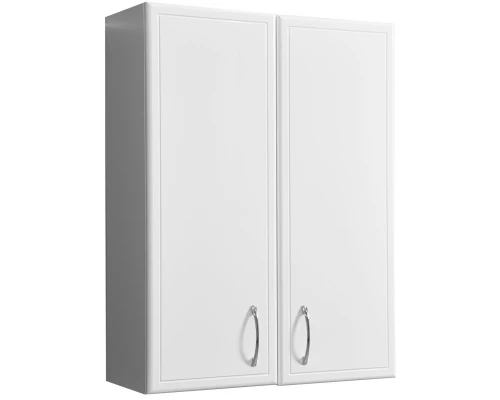 Шкаф двустворчатый подвесной 60x80 см белый глянец/белый матовый Stella Polar Концепт SP-00000140