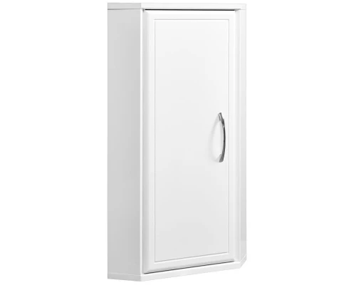 Шкаф угловой одностворчатый подвесной 30x70 см белый глянец/белый матовый Stella Polar Концепт SP-00000142
