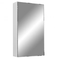 Зеркальный шкаф 40x70 см белый матовый Stella Polar Альда SP-00000221