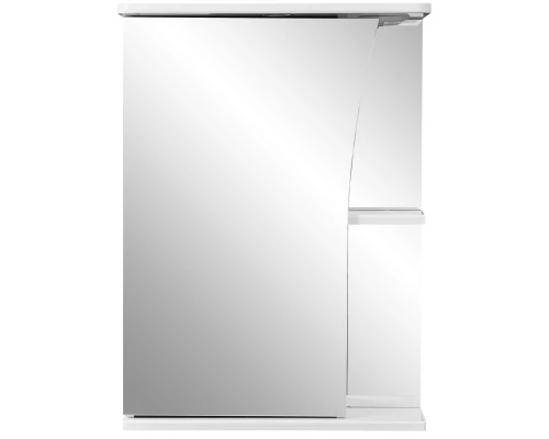 Зеркальный шкаф 50x70 см белый глянец/белый матовый L Stella Polar Винчи SP-00000033