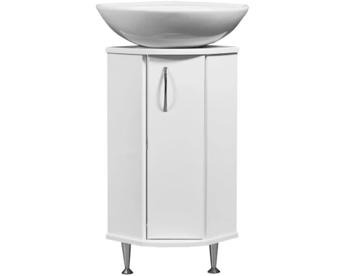 Тумба с раковиной белый глянец/белый матовый 36x36 см Stella Polar Концепт SETSP-00000156/VERSAWB01