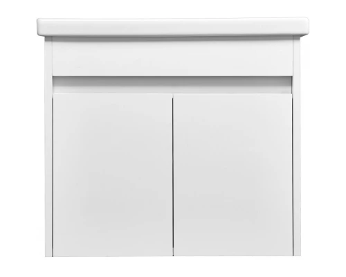 Тумба с раковиной белый глянец/белый матовый 60 см Stella Polar Фаворит SETSP-00000167/UM-COM60/1