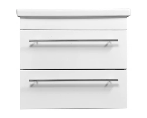 Тумба с раковиной белый глянец 50 см Stella Polar Ванесса SETSP-00000236/UM-COM50/1