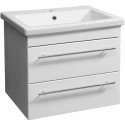 Тумба с раковиной белый глянец 60 см Stella Polar Ванесса SETSP-00000235/UM-COM60/1 Тумба с раковиной белый глянец 60 см Stella Polar Ванесса SETSP-00000235/UM-COM60/1