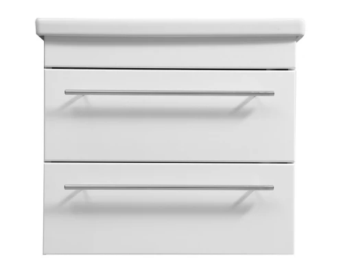 Тумба с раковиной белый глянец 60 см Stella Polar Ванесса SETSP-00000235/UM-COM60/1