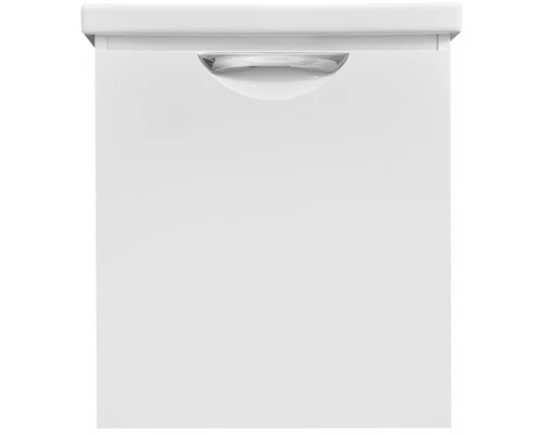 Тумба с раковиной белый глянец/белый матовый 40 см Stella Polar Норина SETSP-00000234/UM-COM40/1