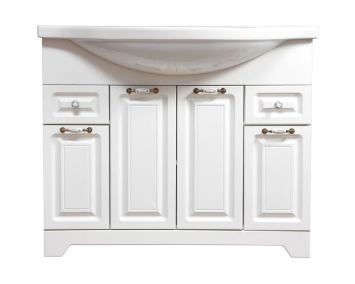 Тумба с раковиной белая ольха 100,5 см Stella Polar Кармела SETSP-00000176/1WH110255