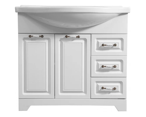 Тумба с раковиной белая ольха 90,5 см Stella Polar Кармела SETSP-00000175/1WH110790