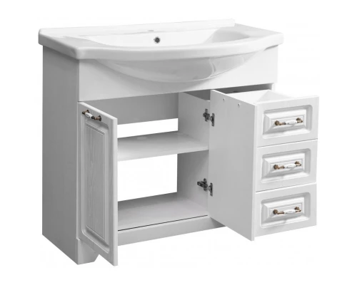 Тумба с раковиной белая ольха 90,5 см Stella Polar Кармела SETSP-00000175/1WH110790