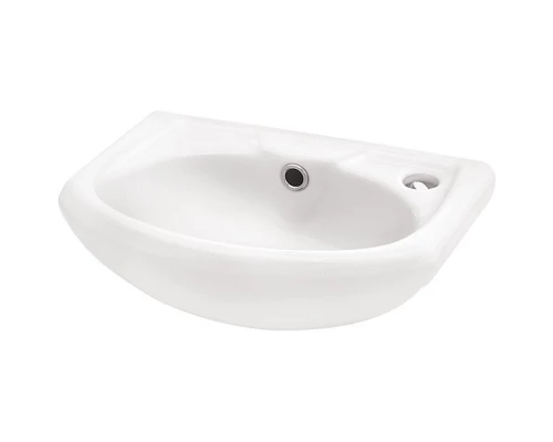 Тумба белый глянец/белый матовый 41 см Stella Polar Волна SETSP-00000230/1WH110254