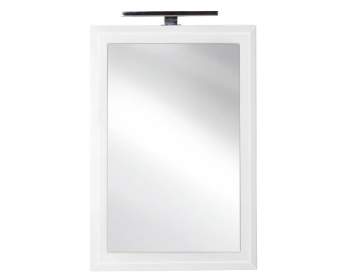 Зеркало 60x80 см белый глянец Style Line Лотос СС-00000380