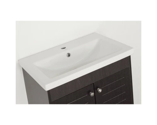 Тумба с раковиной венге 60 см Style Line Кантри ЛС-00000027 + ЛС-00000155