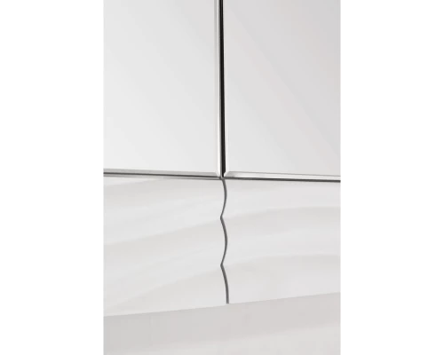 Зеркальный шкаф 70x70 см белый глянец Style Line Вероника ЛС-00000056