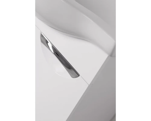 Тумба с раковиной белый глянец 60,5 см Style Line Жасмин ЛС-00000034 + ЛС-00000157