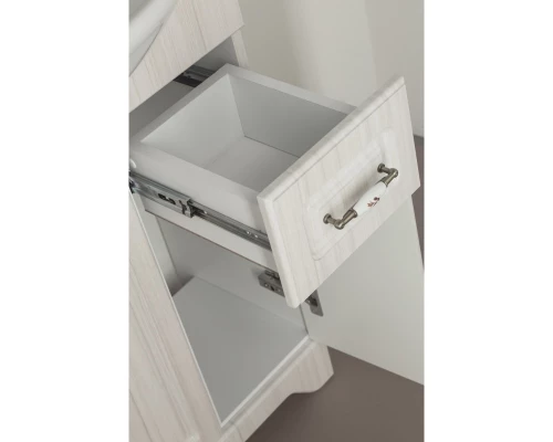 Тумба с раковиной рельеф пастель 76 см Style Line Олеандр-2 ЛС-00000200 + ЛС-00000145