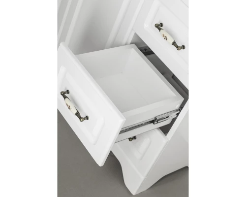 Тумба с раковиной белый глянец 90,5 см Style Line Олеандр-2 ЛС-00000241 + ЛС-00000152